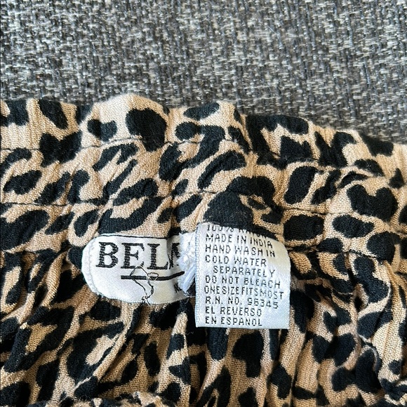 Leopard Print Maxi Skirt - Picture 2 of 3